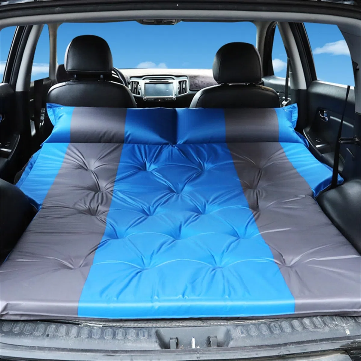 Lit pour Voiture Matelas Gonflable pour Voiture Accessoire de | Lit de voiture Pour Camping Pique-Nique Extérieur Véhicule Automobile Camping-Car Berline Pickup