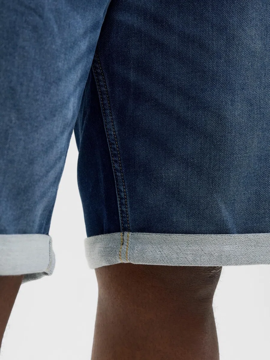 JACK & JONES Jjirick Jjicon I.k. Short MF 132 Sn Pls - Short en Jean - Casual - Homme