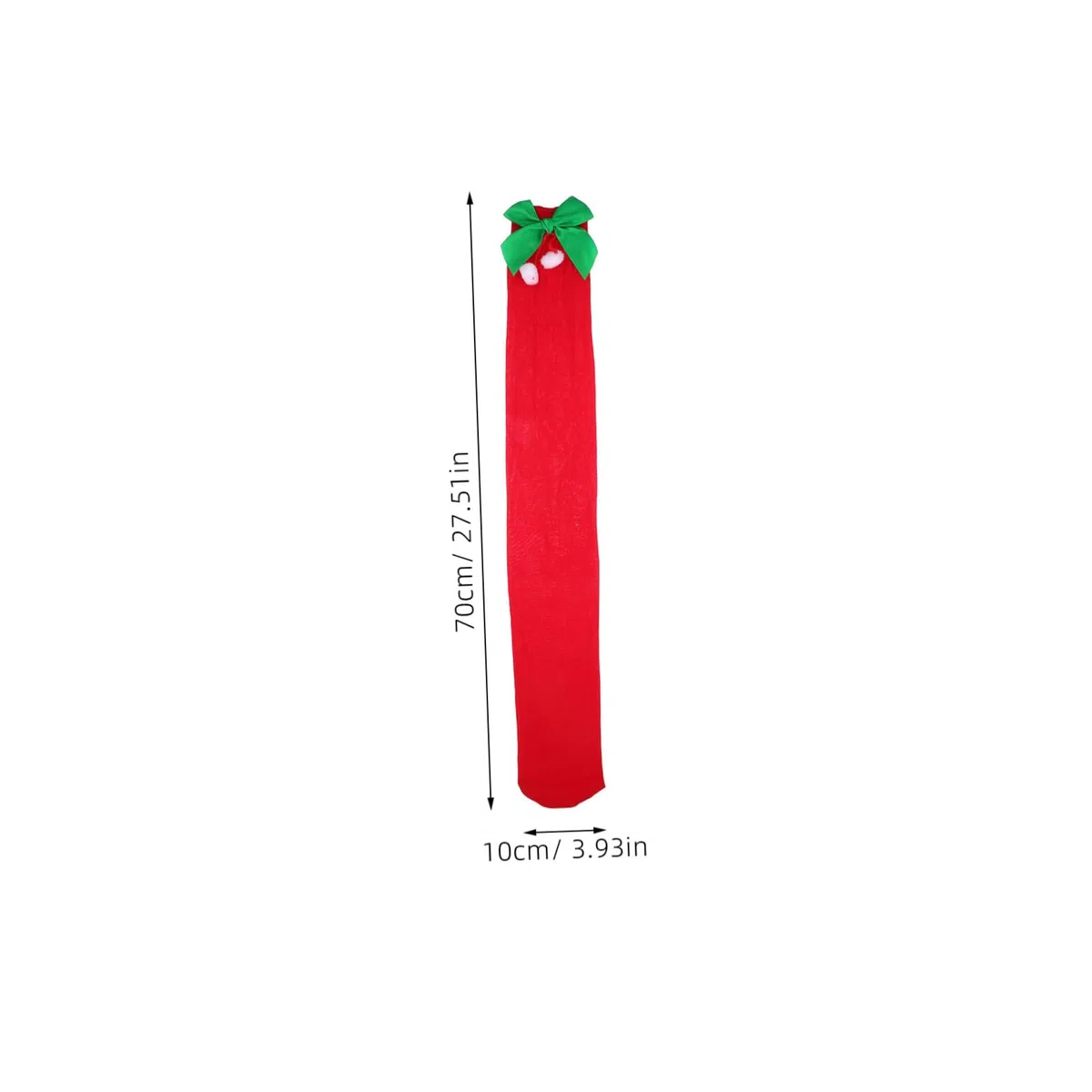 BESPORTBLE Chaussettes Hautes Décoratives Pour Fille Bas De Noël Chaussettes Longues Festives