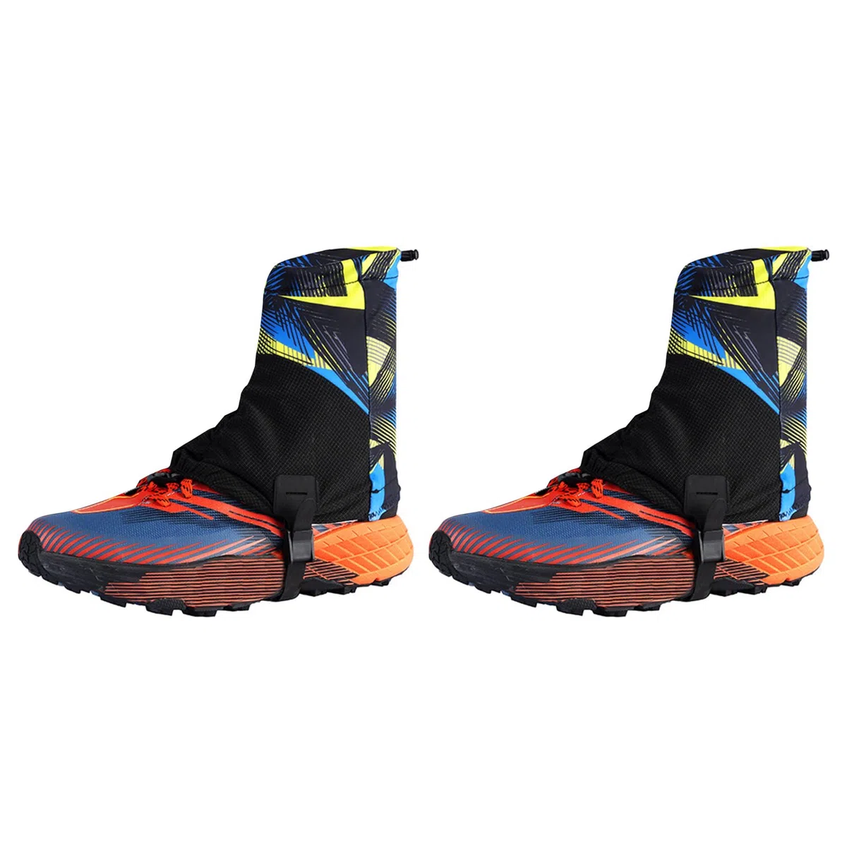 Guêtres de randonnée d'extérieur basses pour chaussures de protection respirantes pour la course à pied, la randonnée, les courses de sentier