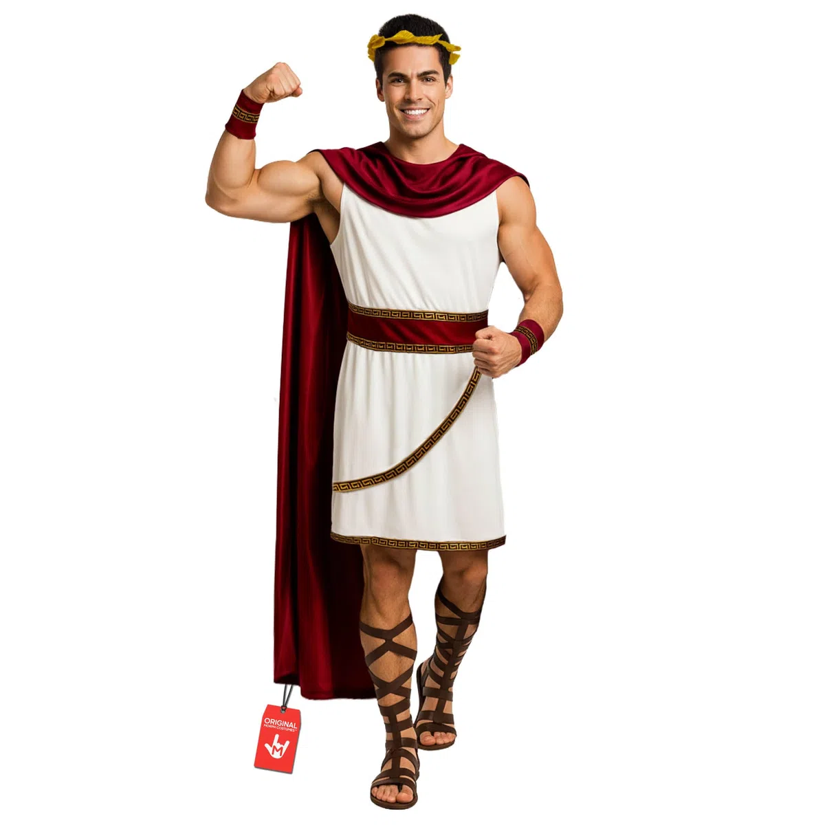 Morph Deguisement Dieu Grec Homme, Costume Antique Halloween Homme