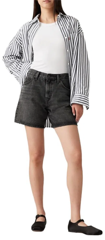 Levi's High Rise Baggy - Shorts - Mid Length Shorts - Femme