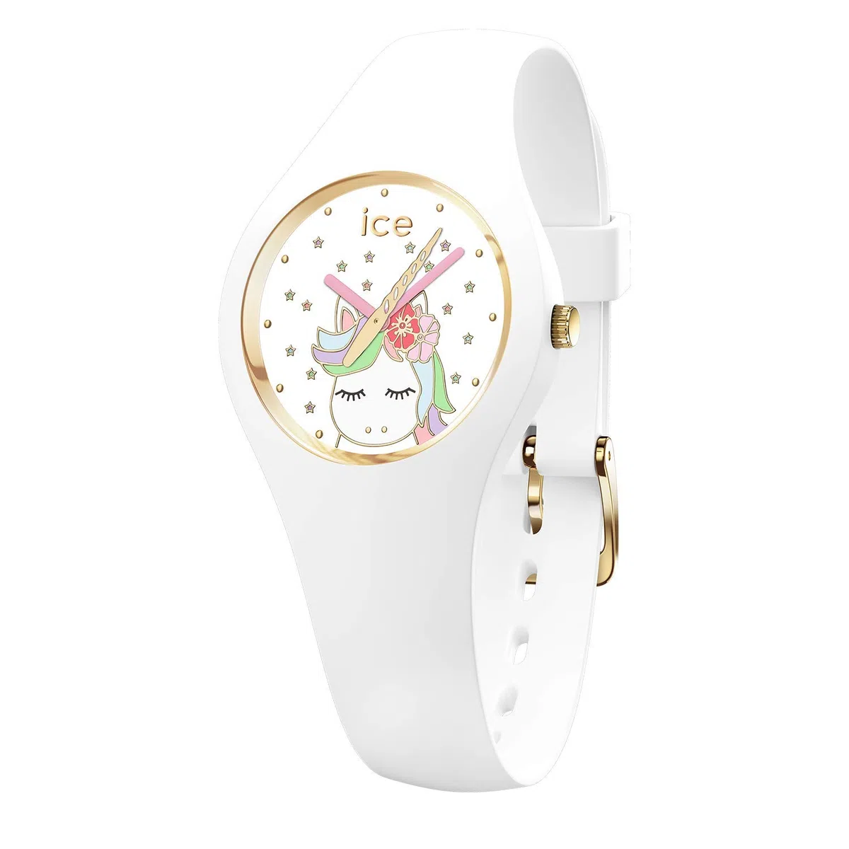 Ice-Watch - ICE fantasia Unicorn white - Montre blanche pour fille avec bracelet en silicone - 018421 (Extra small)