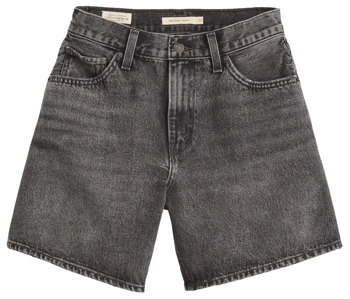 Levi's High Rise Baggy - Shorts - Mid Length Shorts - Femme