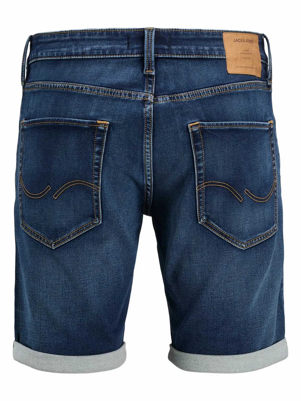 JACK & JONES Jjirick Jjicon I.k. Short MF 132 Sn Pls - Short en Jean - Casual - Homme