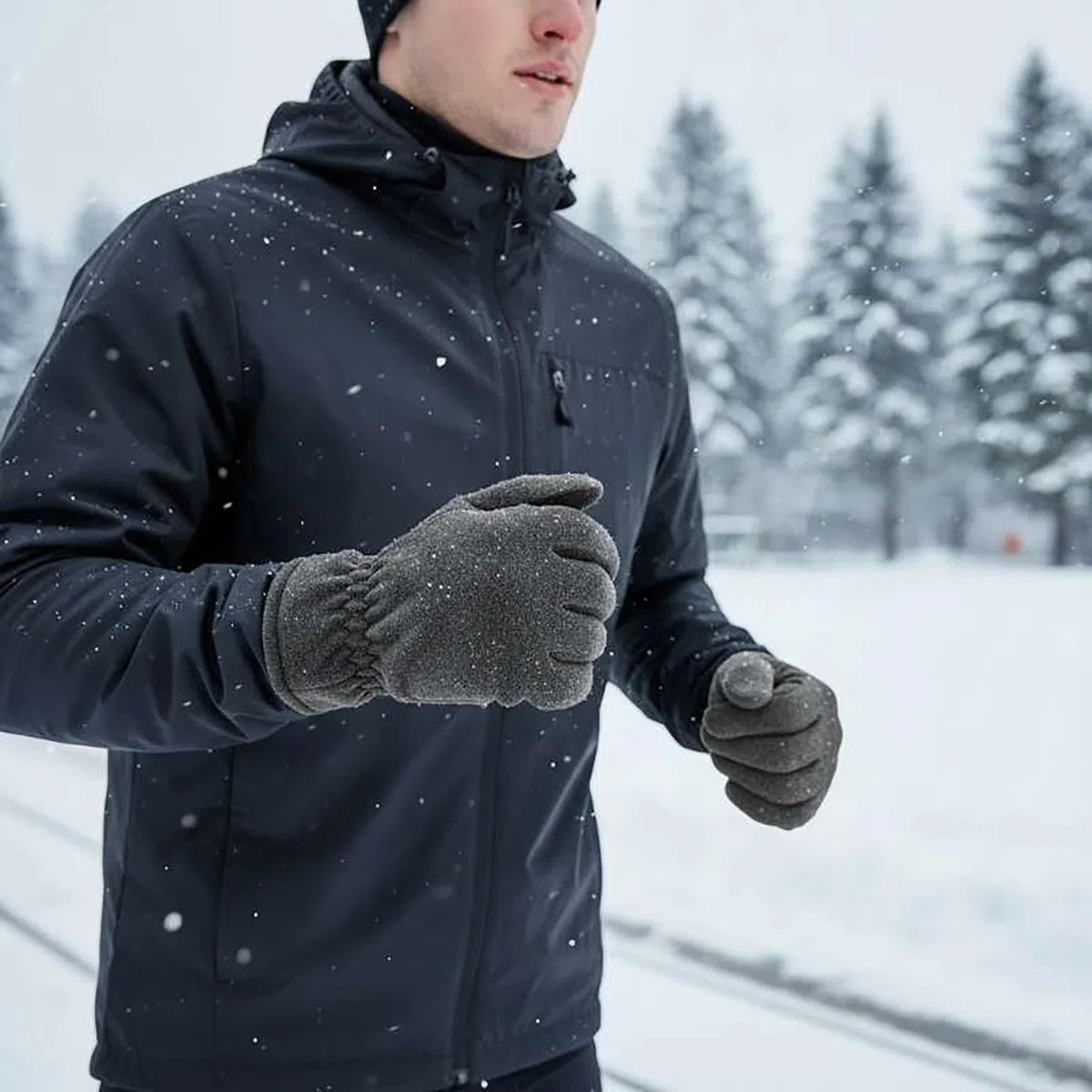 SKYDEER Gants d'hiver en daim doux et polaire thermique et isolation Thinsulate 3M (SD8661T)