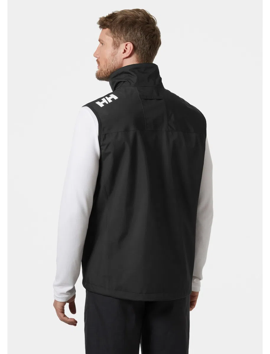 Helly Hansen Men's Crew Vest 2.0, Black, 2XL