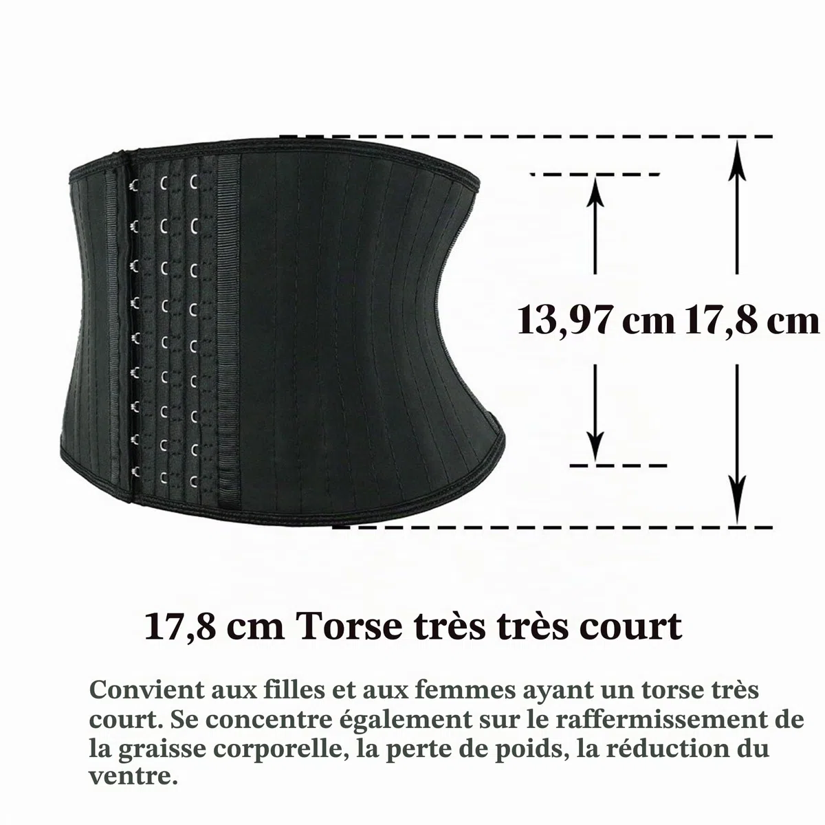 Atbuty Mhw1511 Gaine-Culotte de Taille Femme
