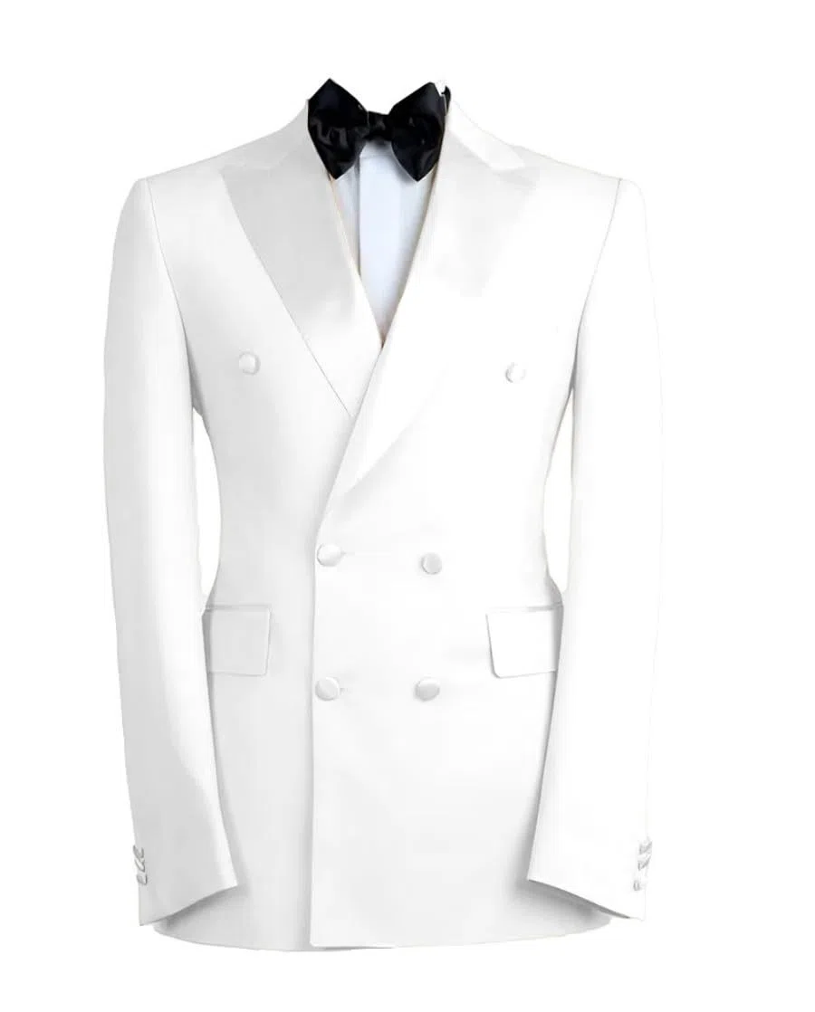 Blazer à boutons pour homme - Coupe ajustée - Veste de costume formelle - Classique - Robe de mariage - Blazers de smoking