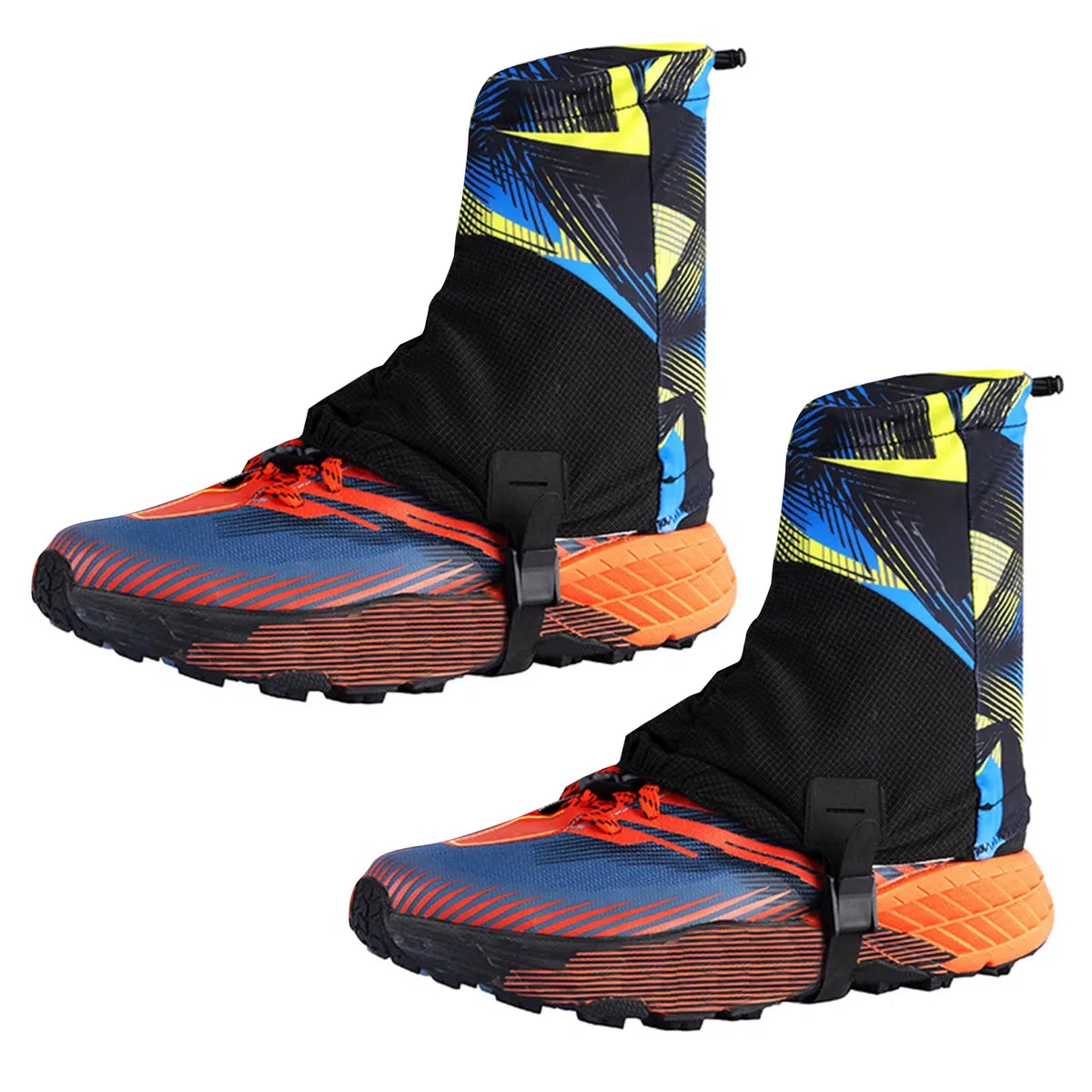 Guêtres de randonnée d'extérieur basses pour chaussures de protection respirantes pour la course à pied, la randonnée, les courses de sentier