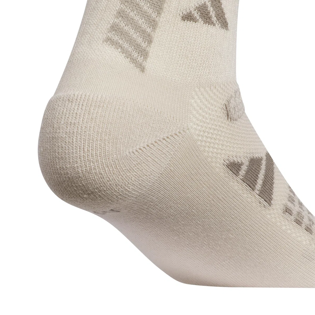 adidas Lot de 6 paires de socquettes unisexes pour enfants garçons et filles - Athlétique, rembourrées et confortables, beige merveille, blanc/marron terre strata, graphique, M (lot de 6)