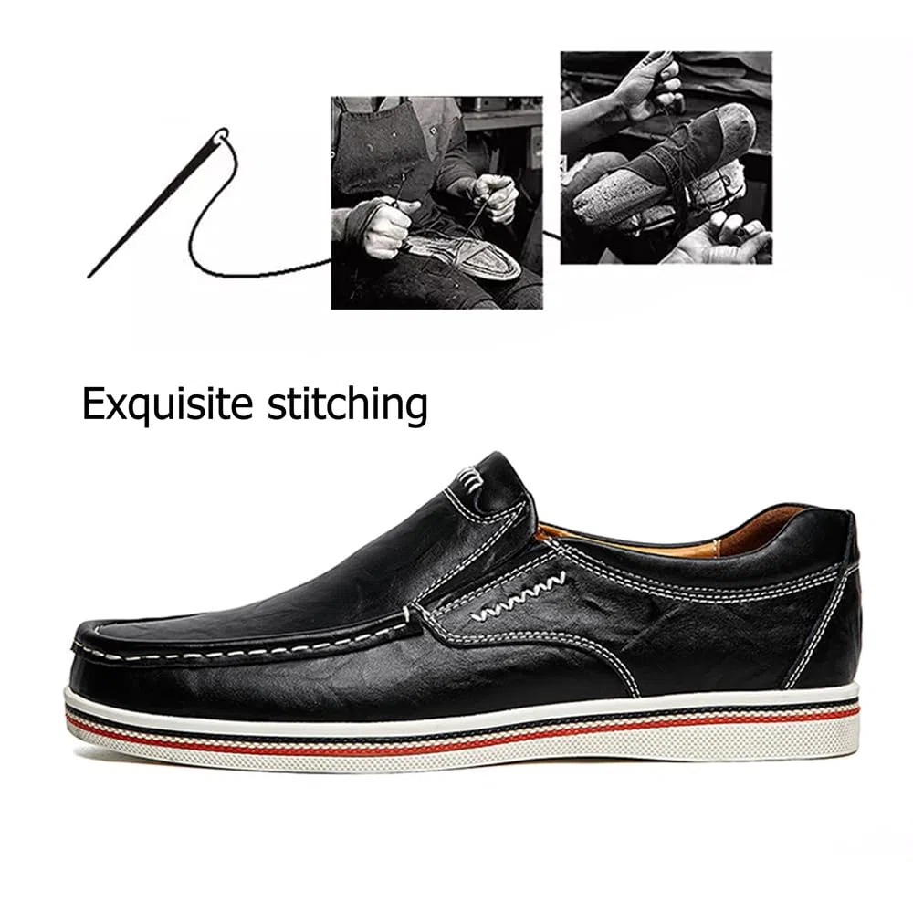 Mocassins de Conduite Décontractés pour Hommes Business Brogue Chaussures Confort Sport Walking Light Moccasin