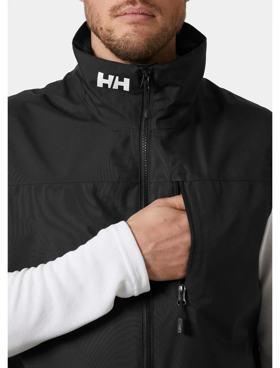 Helly Hansen Men's Crew Vest 2.0, Black, 2XL