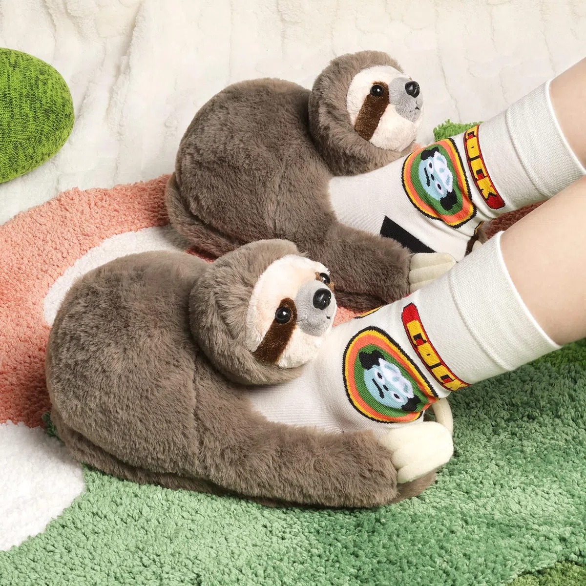 Chaussons mignons en forme d'animal pour enfants, pantoufles en forme de chat pour filles, garçons, cadeaux d'anniversaire amusants pour les amoureux des chats