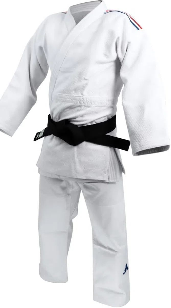 adidas Kimono de Judo Blanc Champion III IJF BBR