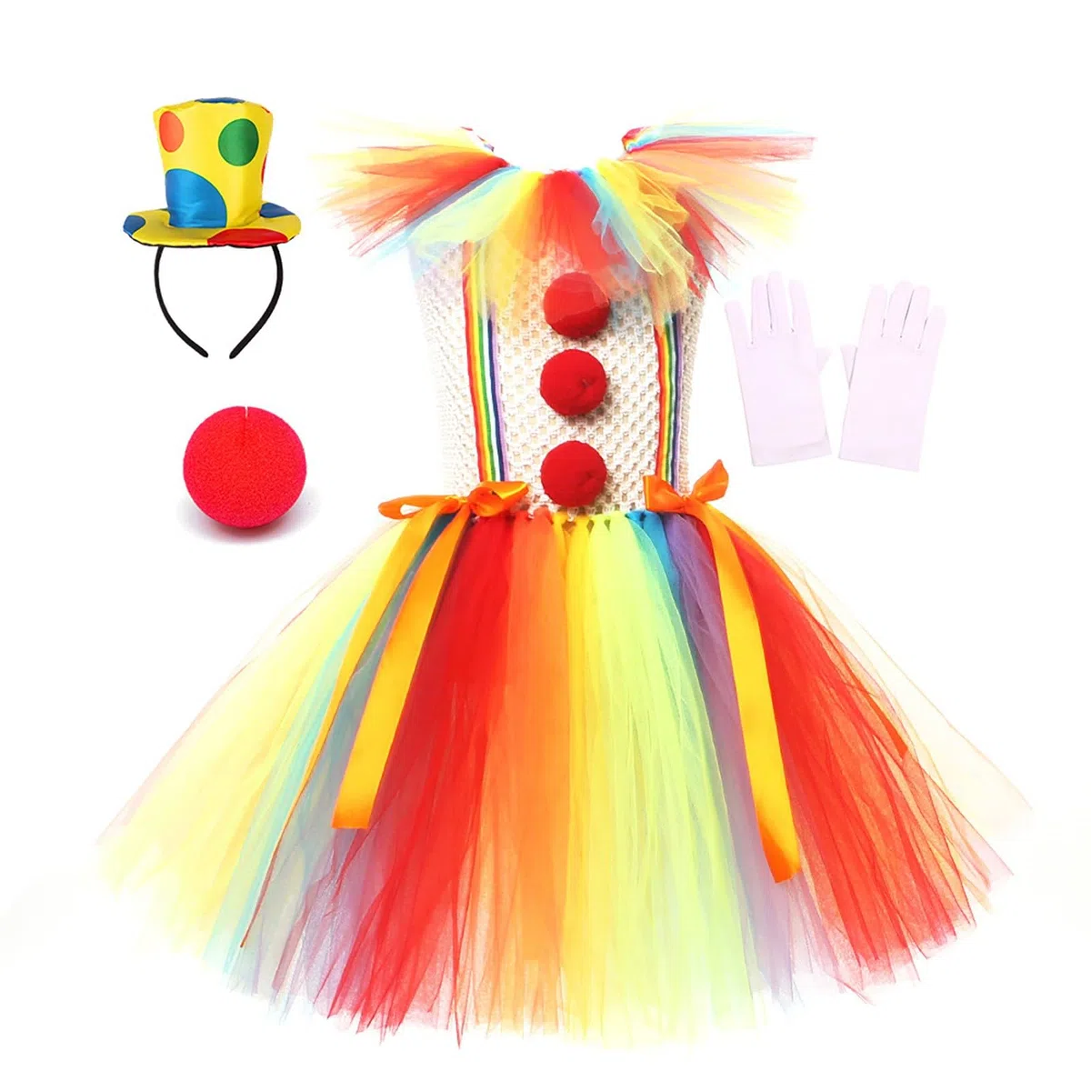 Ensemble, De Costume D'ange Pour Le Cosplay De Européen Et De Carnaval, Jupe Bouffante, De Quatre Pièces Pour Performance Sur Scène, Décontracté, Ample Et Ten, Protection Solaire Uv