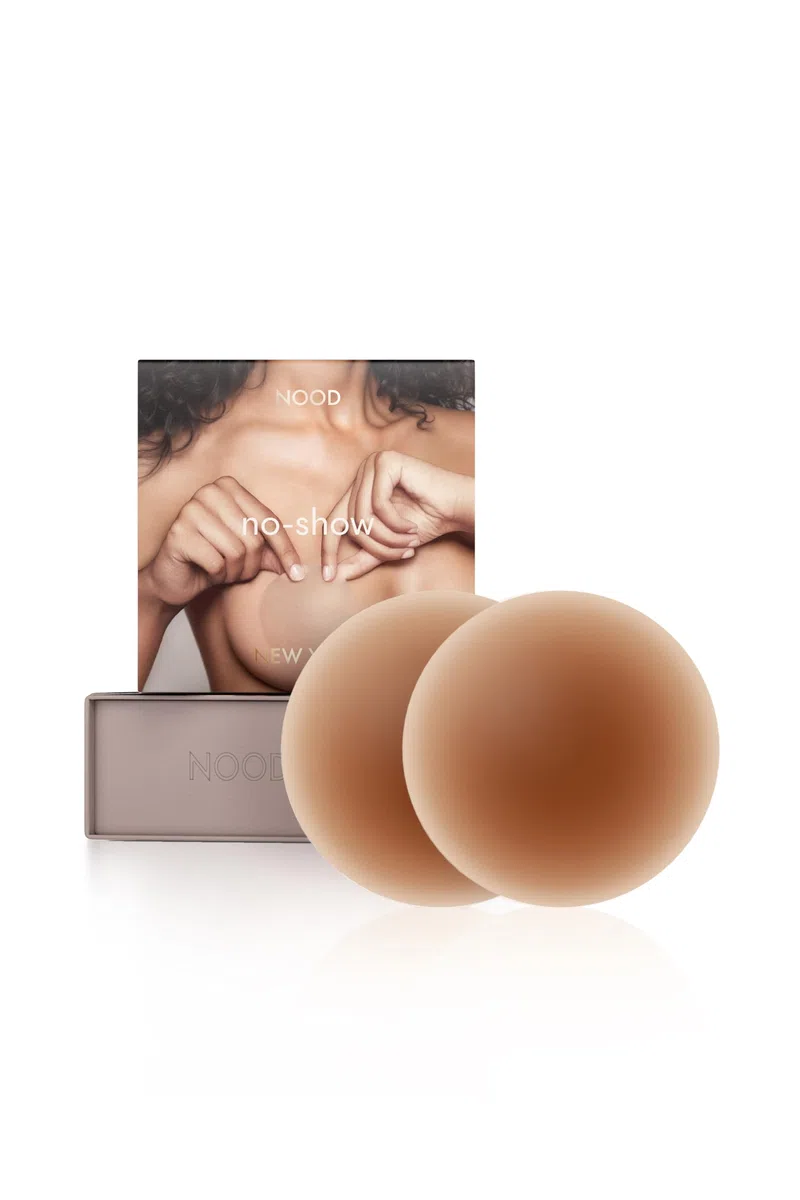 Nudwear NOOD New York Cache-tétons adhésifs pour femme, Numéro 7 Bronze, 3