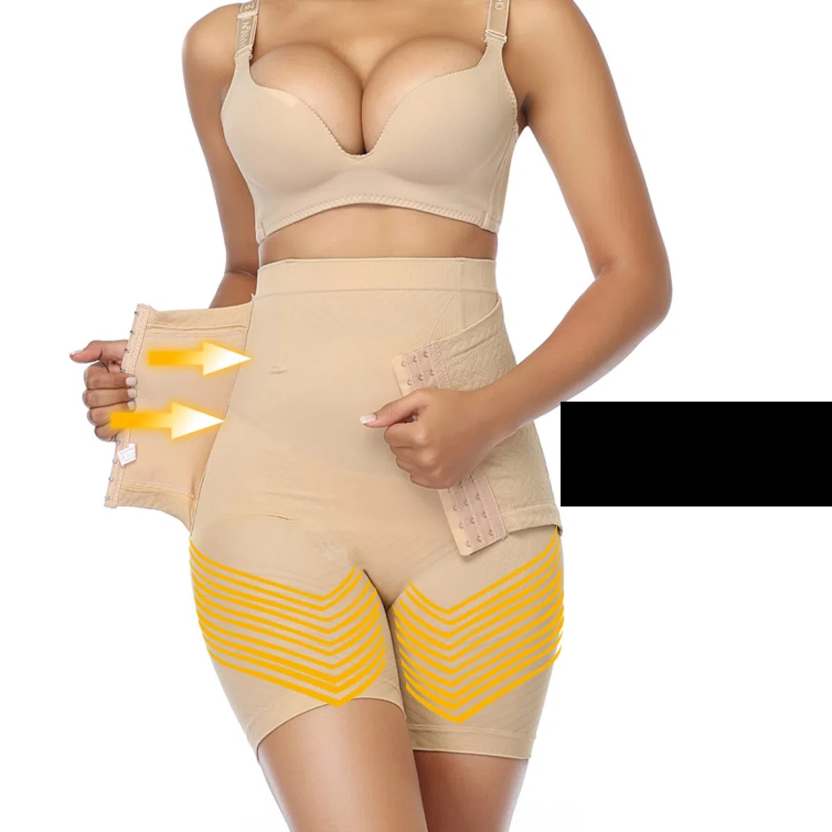 LXMQEF Minceur Femmes Shapewear Taille Formateur Corps Haut Bout à Bout Ventre contrôle Culottes sous-vêtements Crochet Shorts