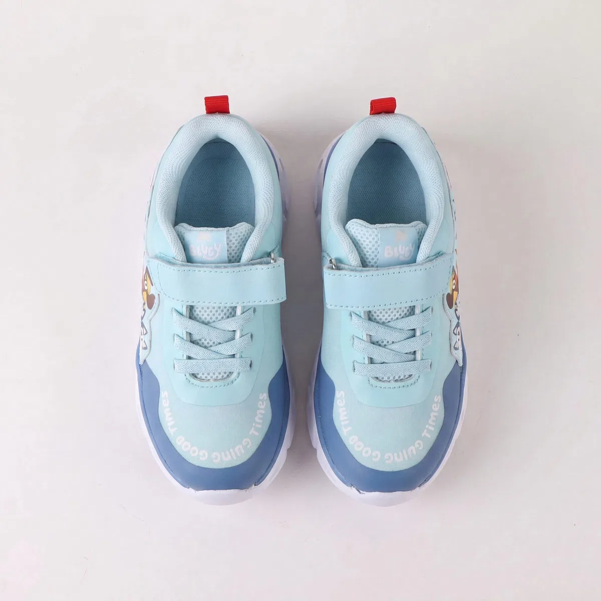 Baskets Bluey avec Lumières Semelle Légère EVA - Chaussures Bluey Confortables pour Garçon et Fille