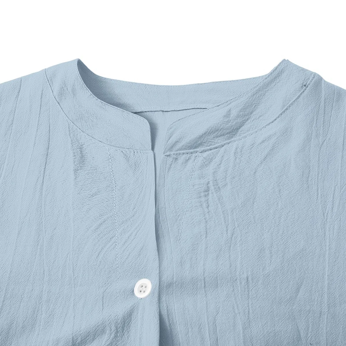Generisch Ensemble de pyjama 2 pièces pour femme avec pantalon d'été en lin décontracté et festif léger