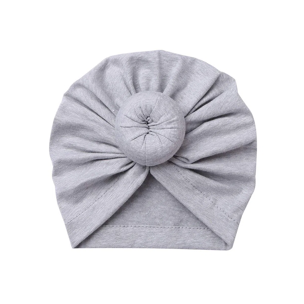 Oyolan Set de 3 Bonnet Turban Bébé Fille Garçon Bonnet Naissance Coton Doux Nouveau-Né Indien Bandeau Turban Noeud Bonnet Hôpital Accessoire Photographie